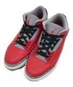 NIKEナイキ）の古着「AIR JORDAN 3 RETRO」｜レッド