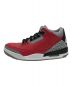 NIKE (ナイキ) AIR JORDAN 3 RETRO レッド サイズ:27.5㎝：9000円