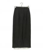 TODAYFULトゥデイフル）の古着「Cutoff Pencil Skirt」｜グレー