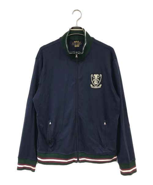 POLO RALPH LAUREN（ポロ・ラルフローレン）POLO RALPH LAUREN (ポロ・ラルフローレン) トラックジャケット ネイビー サイズ:Lの古着・服飾アイテム