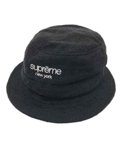 SUPREME（シュプリーム）Supreme (シュプリーム) キャップ ブラックの古着・服飾アイテム