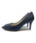 COLE HAAN (コールハーン) GEMMA LOGO PUMP ブルー サイズ:7 1/2：5000円