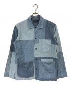 POLO RALPH LAURENポロ・ラルフローレン）の古着「LS Chambray Military Sport Shirt」｜ブルー