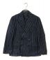 POLO RALPH LAUREN（ポロ・ラルフローレン）の古着「pinstriped double-breasted blazer」｜ネイビー