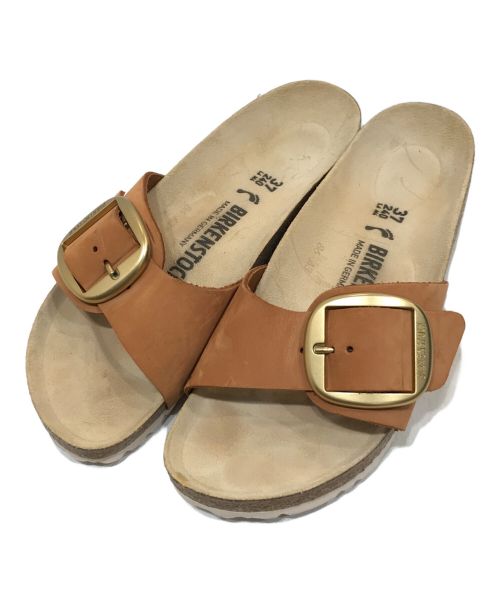 BIRKENSTOCK（ビルケンシュトック）BIRKENSTOCK (ビルケンシュトック) MADRID BIG BUCKLE ブラウン サイズ:37の古着・服飾アイテム