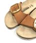 中古・古着 BIRKENSTOCK (ビルケンシュトック) MADRID BIG BUCKLE ブラウン サイズ:37：9000円