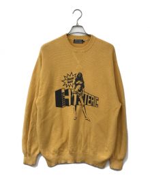 Hysteric Glamour（ヒステリックグラマー）の古着「CRASH BABY セーター」｜イエロー