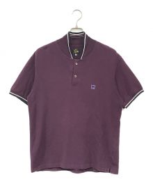 Needles（ニードルズ）の古着「Shawl Collar S/S Polo」｜パープル