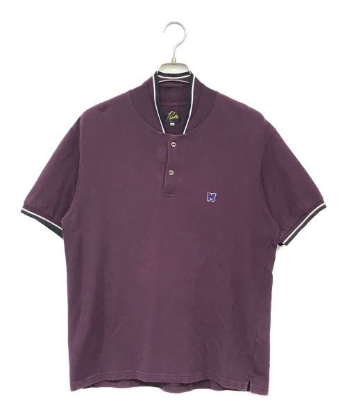 Needles（ニードルズ）Needles (ニードルズ) Shawl Collar S/S Polo パープル サイズ:Mの古着・服飾アイテム