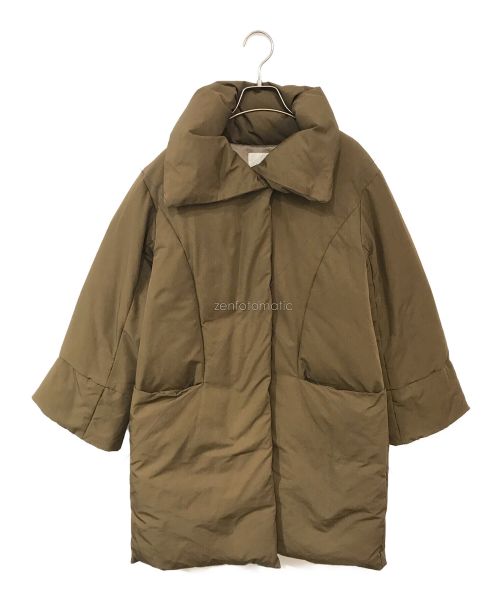 Plage（プラージュ）Plage (プラージュ) Stand collar down coat ブラウン サイズ:36の古着・服飾アイテム