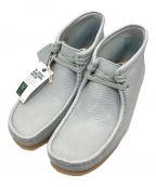 CLARKS×sporty&richクラークス×スポーティーアンドリッチ）の古着「ワラビーブーツ」｜スカイブルー