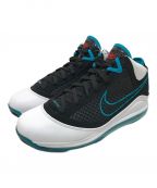 NIKEナイキ）の古着「LEBRON 7 QS」｜ホワイト×ブラック