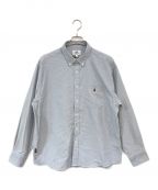 A BATHING APEアベイシングエイプ）の古着「ONE Point CORDURA Oxford Shirt」｜ブルー