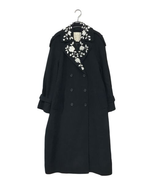 Kate Spade（ケイトスペード）Kate Spade (ケイトスペード) quincy coat ブラック サイズ:4の古着・服飾アイテム