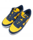 NIKEナイキ）の古着「TERMINATOR LOW OG Michigan」｜ネイビー×イエロー