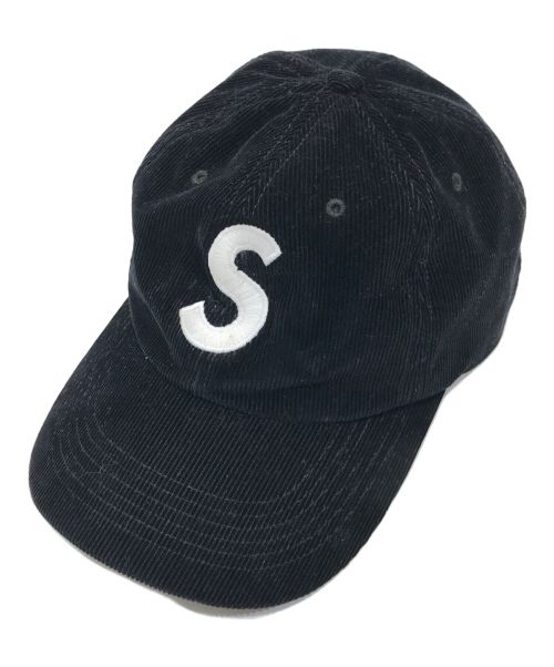 SUPREME（シュプリーム）Supreme (シュプリーム) Corduroy S Logo 6-Pane ブラックの古着・服飾アイテム