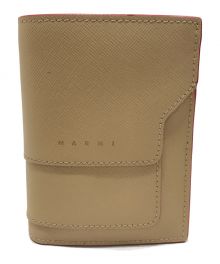 MARNI（マルニ）の古着「バイフォールドウォレット」｜ベージュ