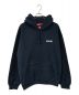 SUPREME（シュプリーム）の古着「Anarchy Hooded Sweatshirt」｜ネイビー