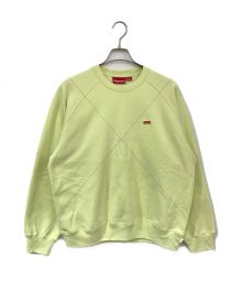 SUPREME（シュプリーム）の古着「Small Box Raglan Crewneck」｜イエロー