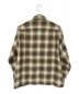 SUPREME (シュプリーム) Shadow Plaid Flannel Zip Up Shirt ブラウン サイズ:L：25000円