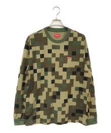 SUPREME（シュプリーム）の古着「smallboxlogo L/S tee」｜カーキ