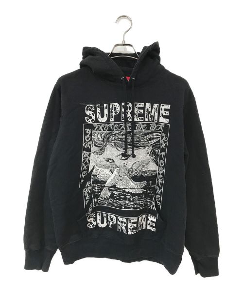 SUPREME（シュプリーム）Supreme (シュプリーム) Doves Hooded Sweatshirt ブラック サイズ:Mの古着・服飾アイテム