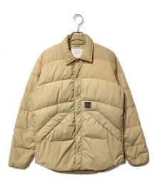 WOOLRICH（ウールリッチ）の古着「GREYLOCK DOWN SHIRT」｜ベージュ