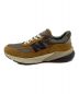 NEW BALANCE (ニューバランス) CarHartt (カーハート) ローカットスニーカー ブラウン×グリーン サイズ:26cm：35000円