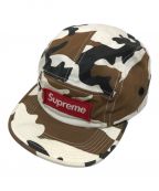 SUPREMEシュプリーム）の古着「Camo Camp Cap」｜ブラウン