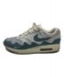 NIKE (ナイキ) Patta (パタ) AIR MAX 1 ブルー×ホワイト サイズ:27.0cm：15000円