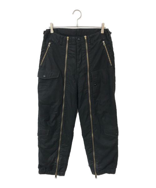 SUPREME（シュプリーム）SUPREME (シュプリーム) cotton twill flight pant ブラック サイズ:Sの古着・服飾アイテム