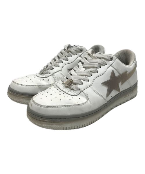 A BATHING APE（アベイシングエイプ）A BATHING APE (アベイシングエイプ) BAPE STA ホワイト サイズ:27.5の古着・服飾アイテム