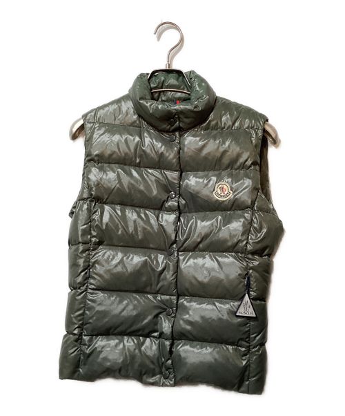 MONCLER（モンクレール）MONCLER (モンクレール) GHANAダウンベスト グリーンの古着・服飾アイテム