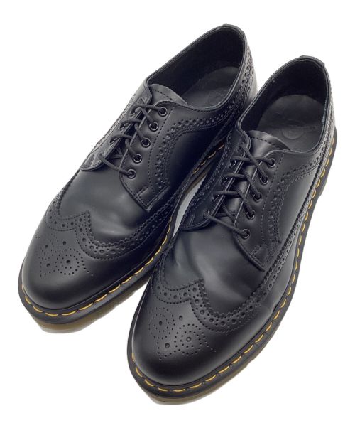 Dr.Martens（ドクターマーチン）Dr.Martens (ドクターマーチン) イエローステッチブロークシューズ ブラック サイズ:UK10の古着・服飾アイテム