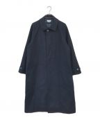 MAISON SPECIALメゾンスペシャル）の古着「Super170s Prime-Over Melton Balmachan Coat」｜ネイビー