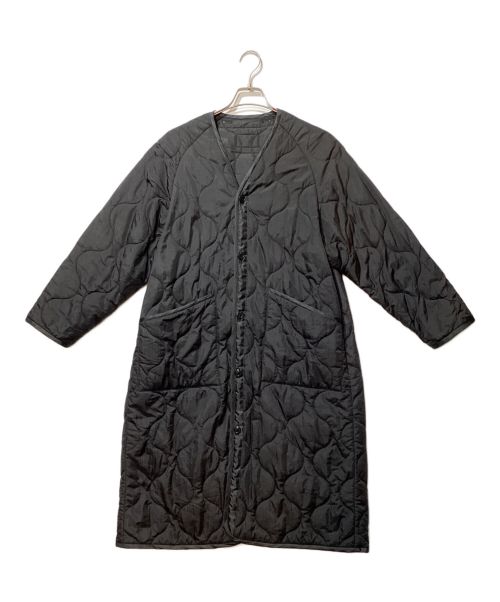 HYKE（ハイク）HYKE (ハイク) QUILTED LINER COAT ブラック サイズ:1の古着・服飾アイテム