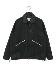 sacai（サカイ）の古着「Wool Melton Blouson」｜ブラック