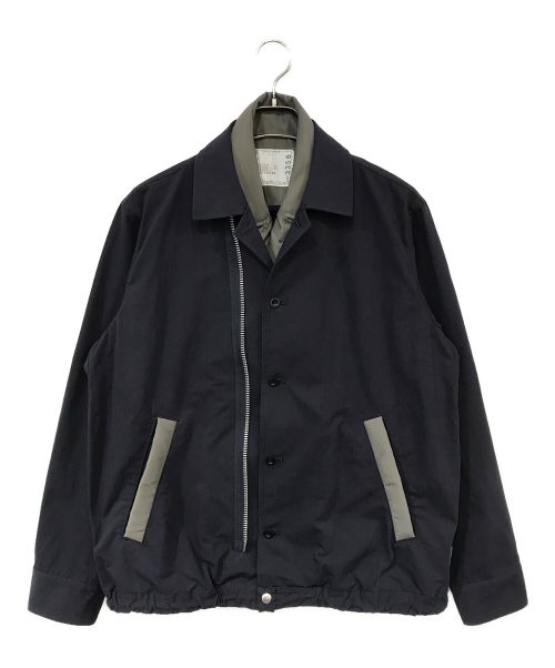 sacai（サカイ）sacai (サカイ) Rip Stop Blouson ネイビー サイズ:1の古着・服飾アイテム