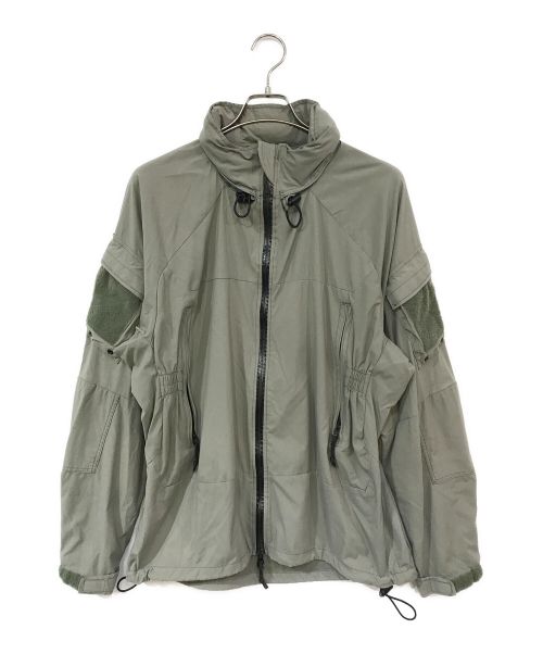 US ARMY（ユーエスアーミー）US ARMY (ユーエスアーミー) PCU LEVEL5 SOFT SHELL JACKET グレー サイズ:Lの古着・服飾アイテム