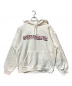 SUPREMEシュプリーム）の古着「Collegiate Acronym Hooded Sweatshirt/カレッジエイトアクロニウムフーディースゥェットシャツ」｜ホワイト