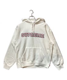 SUPREME（シュプリーム）の古着「Collegiate Acronym Hooded Sweatshirt/カレッジエイトアクロニウムフーディースゥェットシャツ」｜ホワイト