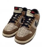 NIKEナイキ）の古着「Dunk Low PRM」｜ブラウン