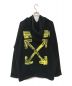 OFFWHITE (オフホワイト) VIRGIL ABLOH BACK ALLOW HOODIE ブラック サイズ:M：20000円