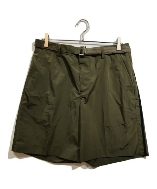 sacai（サカイ）sacai (サカイ) Taffeta Shorts グリーン サイズ:3の古着・服飾アイテム