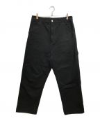 toogood×CarHarttトゥーグッド×カーハート）の古着「THE SCULPTOR X DOUBLE KNEE PANT」｜ブラック