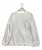 SUPREMEシュプリーム）の古着「Small Box L/S Tee」｜ホワイト