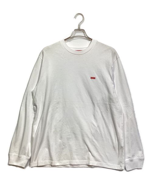 SUPREME（シュプリーム）SUPREME (シュプリーム) Small Box L/S Tee ホワイト サイズ:Mの古着・服飾アイテム