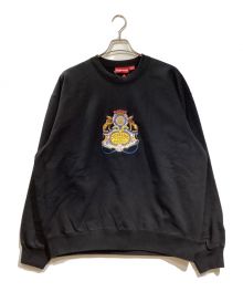 SUPREME（シュプリーム）の古着「Crest Crewneck/クレストクルーネック」｜ブラック