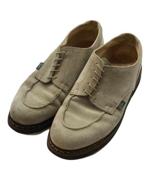 PARABOOT（パラブーツ）PARABOOT (パラブーツ) BOYS MARKET (ボーイズマーケット) レザーシューズ ベージュ サイズ:8の古着・服飾アイテム