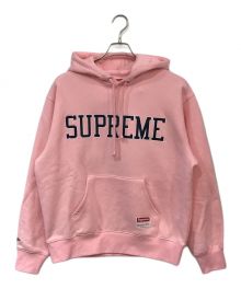 SUPREME×MITCHELL & NESS（シュプリーム×ミッチェルアンドネス）の古着「NCAA Hooded Sweatshirt/NCAAフーディースウェット」｜ピンク